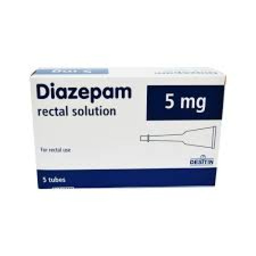 Diazepam 5mg rectal solution